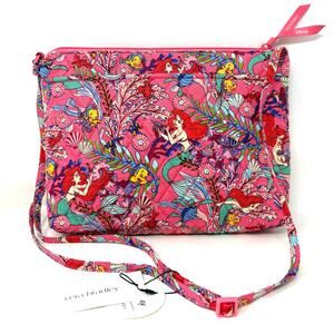 Vera Bradley Ariel’s Pink Lagoon Large Hipster Mermaid Sebastian Flounder EXACT